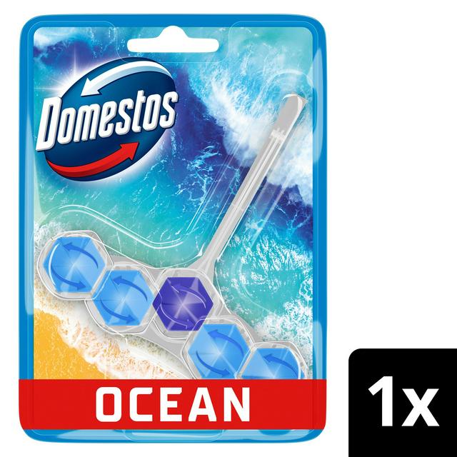 Domestos Power 5 Ocean Rim Block 55g 1 3 Compare Prices