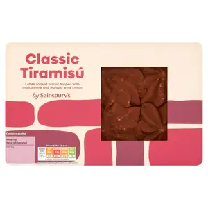 Sainsbury's Tiramisu Italian Dessert 500g