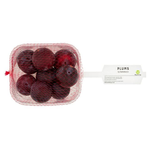 Sainsburys Plum Punnet 400g