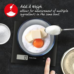 Salter Digital Kitchen Scale - Black - gallery image 2