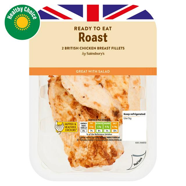 Sainsbury's British Fresh Chicken Breast Mini Fillets 640g