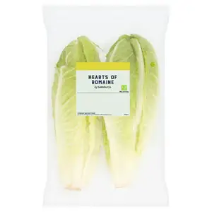 Sainsbury's Romaine Lettuce Hearts, Twin Pack x2 