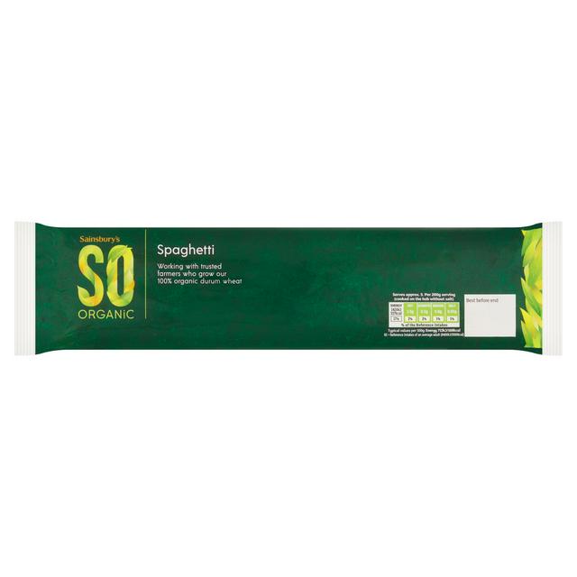 Sainsburys Spaghetti Pasta, SO Organic 500g