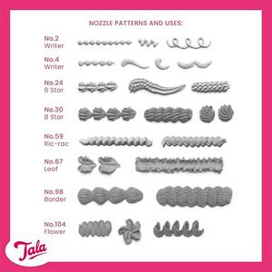 Tala Icing Bag Set With 8 Nozzles - gallery image 4
