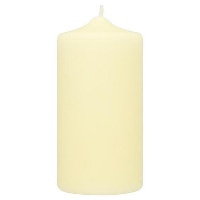 Habitat medium Pillar Candle Ivory Sainsbury s