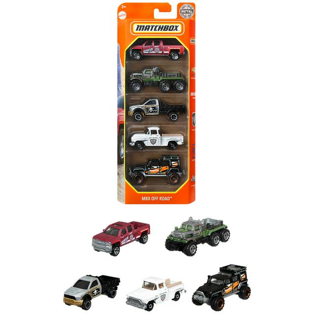 Matchbox 5-Pack Vehicle Set Assortment Sainsbury's