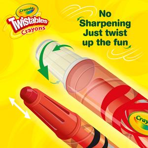 Crayola Pack of 24 Fun Effects Twistable Crayons - gallery image 4