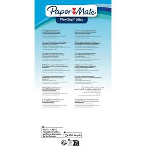 PaperMate FlexGrip Ultra Retractable Ballpoint Blue Pen - gallery image 5