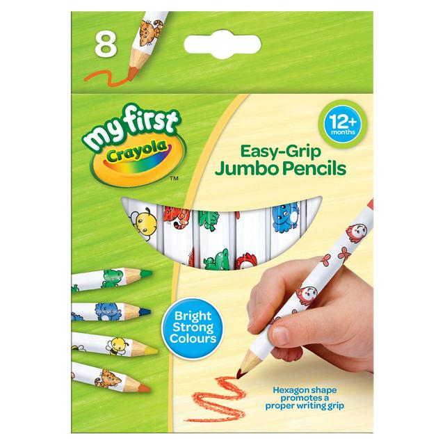 Sainsbury's Home Crayola Beginnings Jumbo Pencils 8pk