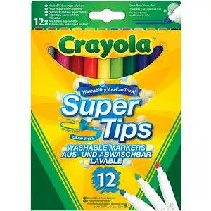 Crayola Bright Supertips 12pk