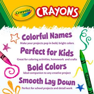 Crayola Pack of 24 Assorted Wax Crayons - gallery image 3