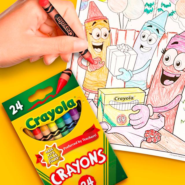 Crayola Crayons 96 Couleurs Assorties Avec Affûteur - Classiques Vibrants Pour Enfants & Artistes