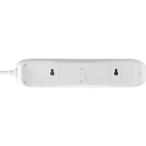 Masterplug 4 Socket 2m Extension Lead Surge Protection and LED - White - gallery image 4
