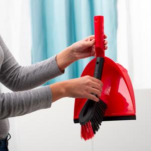 Vileda Red Handled Dustpan Set - gallery image 3
