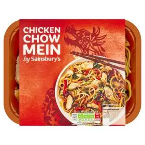 Sainsbury's Chinese Chicken Chow Mein Ready Meal for 1 400g