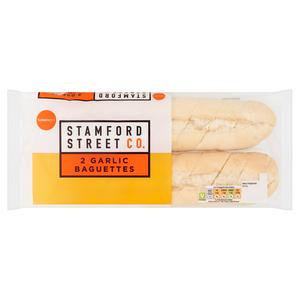Stamford Street Garlic Baguette, Basics x2 340g