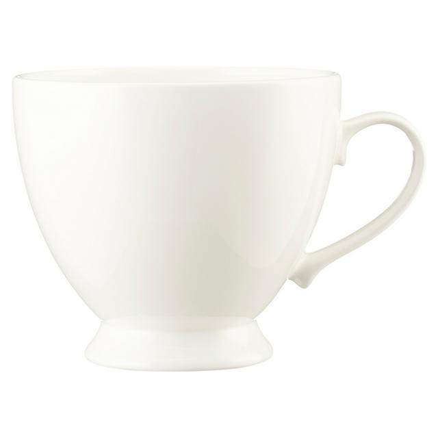 white bone china mug