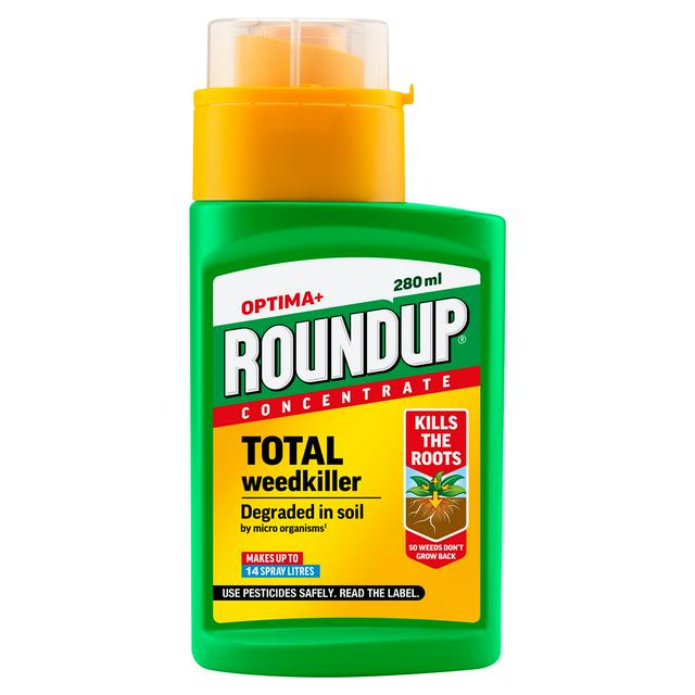 Roundup 280ml Total Ready To Use Concentrate Weedkiller