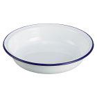 Falcon 22cm Round Enamel Pie Dish - Blue - gallery image 1