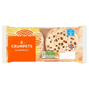 Sainsbury's Crumpets x8