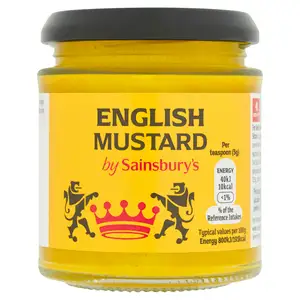 Sainsbury's English Mustard 185g