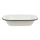 Falcon Black Rectangular Enamel Pie Dish 24cm Sainsbury's