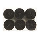 Sainsbury's Glitter Tea Lights Black x6 - gallery image 1
