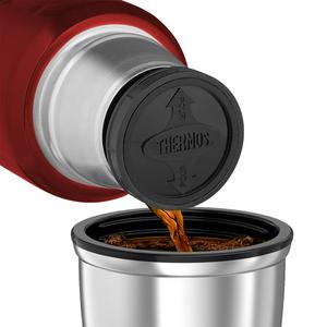 Thermos Stainless King Red Flask - 1.2L - gallery image 4