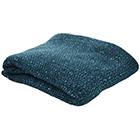 Sainsbury's Kingfisher Sequin Knitted Throw - gallery image 1