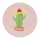 Sainsbury's Cool Cactus Plate x10 - gallery image 1