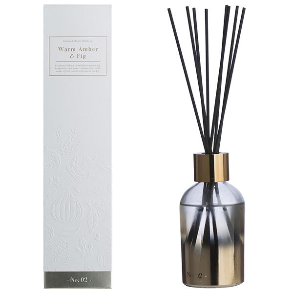 Sainsbury's Warm Amber & Fig Reed Diffuser 200ml - gallery image 1