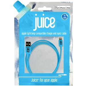 Juice Lightning Cable 1m Aqua - gallery image 4