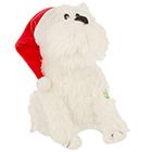 Singing Moving Westie Soft Dog Toy Wish it Could Be Christmas Everyday 