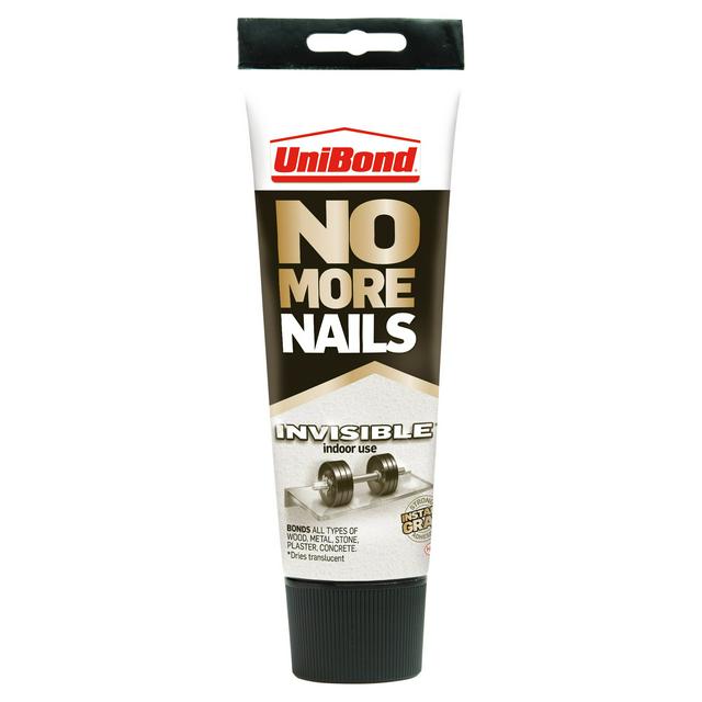 Unibond No More Nails Invisible Adhesive Tube 184g | Sainsbury's