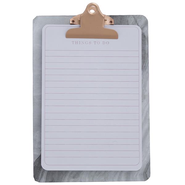 Sainsbury's Ethereal Marble Clipboard Planner - gallery image 1