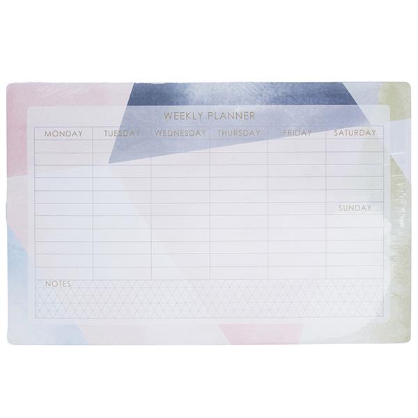 Sainsbury's Ethereal Geo Large Desk Planner - gallery image 1