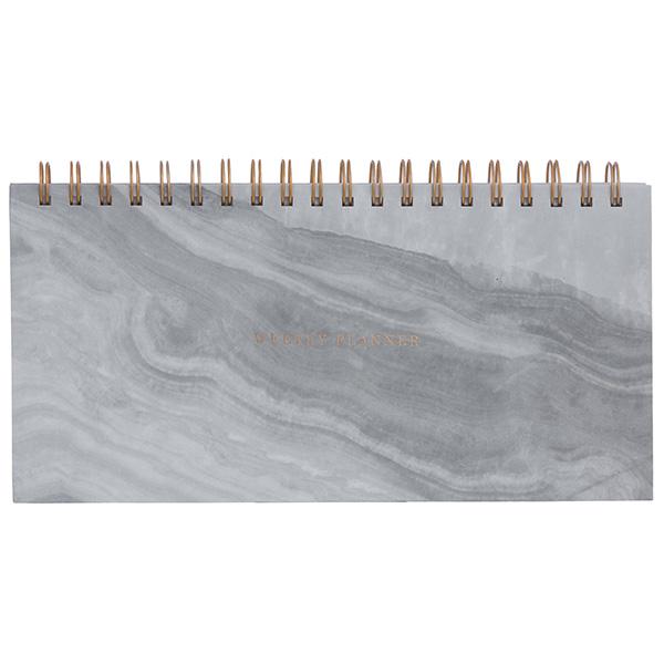 Sainsbury's Ethereal Marble Wiro Desk Planner - gallery image 1