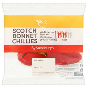 Sainsbury's Scotch Bonnet Hot Chilli 30g