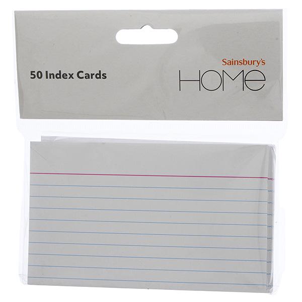 Sainsbury's Home Index Cards - gallery image 1