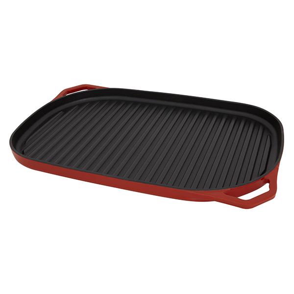 Habitat: Large Cast Iron Grill - Orange - gallery image 1