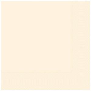 Sainsbury's Home Pack of 50 Napkins Cream - 33cm - gallery image 2