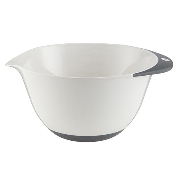 Sainsbury's Home Medium Non Slip Mixing Bowl - White - gallery image 1