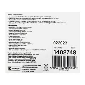 Habitat Tealight Candles - White - Pack of 100 - gallery image 4