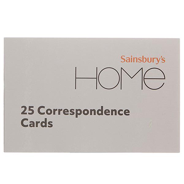 Sainsbury's Home Correspondence Cards 25pk - gallery image 1