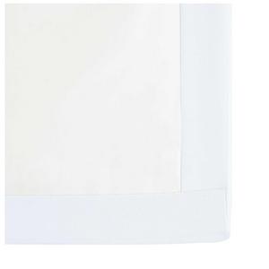 Habitat Cotton Rich 180TC Plain White Flat Sheet - gallery image 2