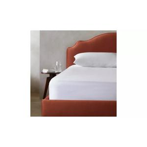 Habitat Egyptian Cotton 400TC Fitted Sheet - White - gallery image 2
