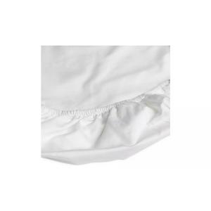 Habitat Egyptian Cotton 400TC Fitted Sheet - White - gallery image 3
