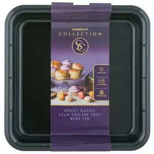 SAINSBURYS > Homeware Outdoors > Sainsbury's Home Square Tray Bake Tin - Black