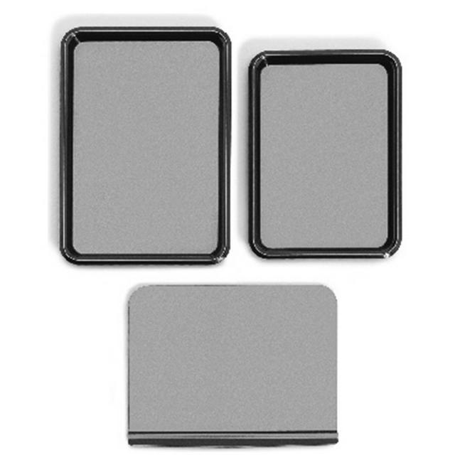 Sainsbury's Home Small Oven Trays Black x2