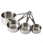 Sainsbury's Home Stainless Steel Measuring Cups - gallery image 1